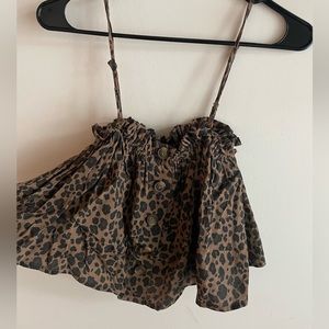 American Eagle strapless top with removable straps. Size S.